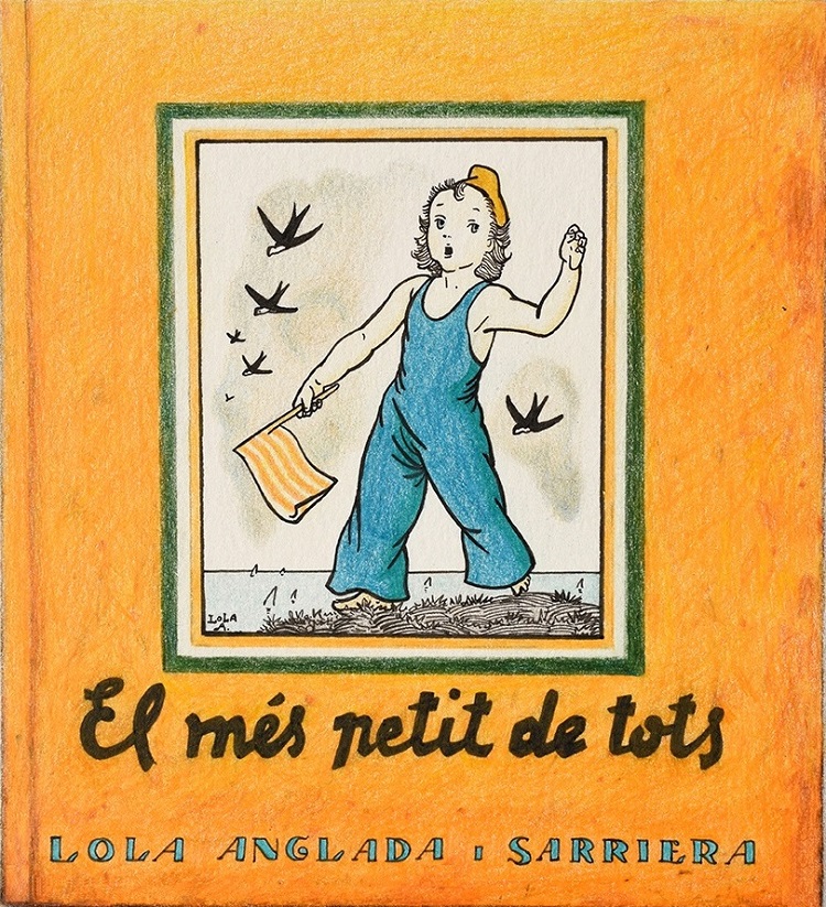 Portada del llibre "El més petit de tots", de Lola Anglada (1937)