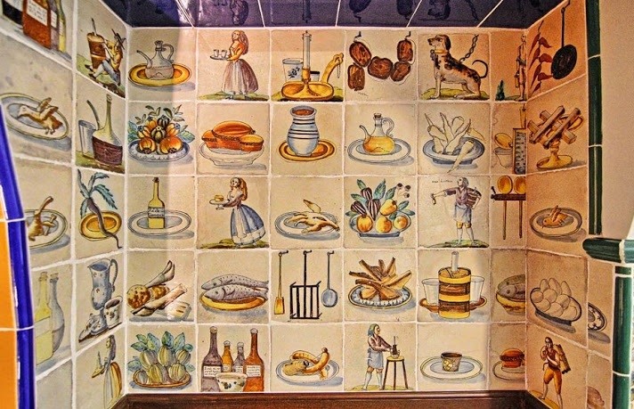 Detall de la cuina de la casa Rocamora / Museus de Sitges