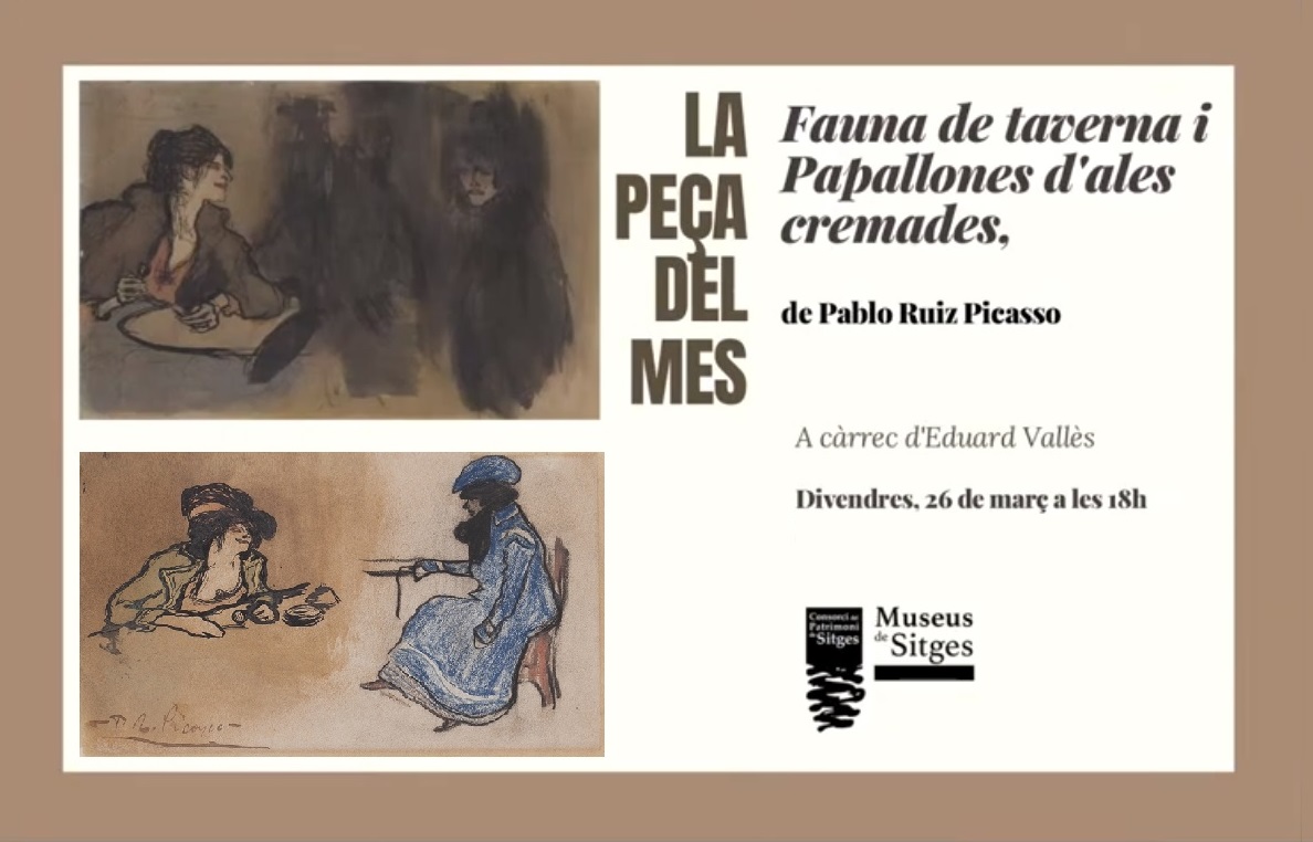 Dibuixos de Picasso tornen a protagonitzar la Peça del Mes dels Museus de Sitges