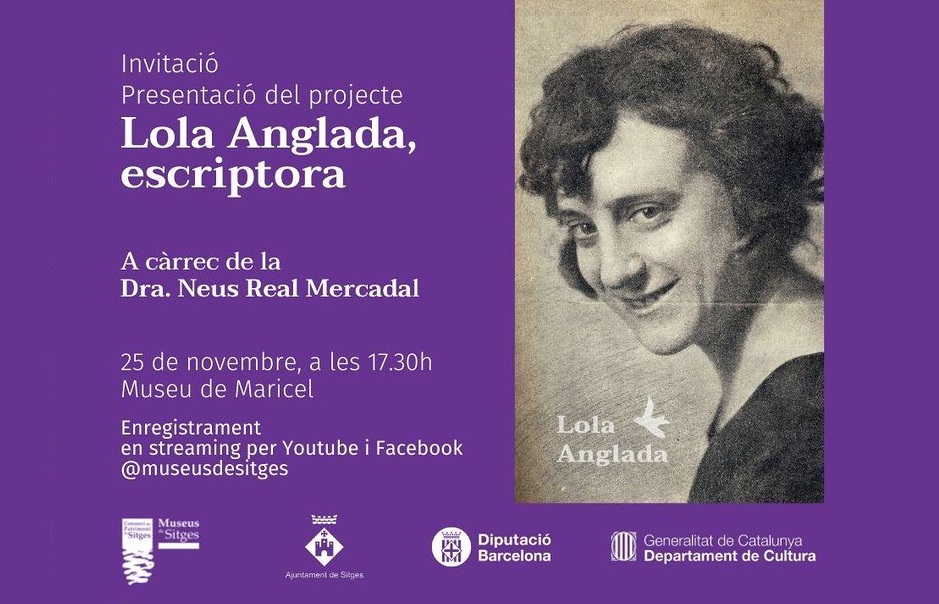 ‘Lola Anglada, escriptora’: nou projecte en el si del Museu Romàntic de Sitges