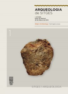 Portada de la I Jornada d'Arqueologia de Sitges