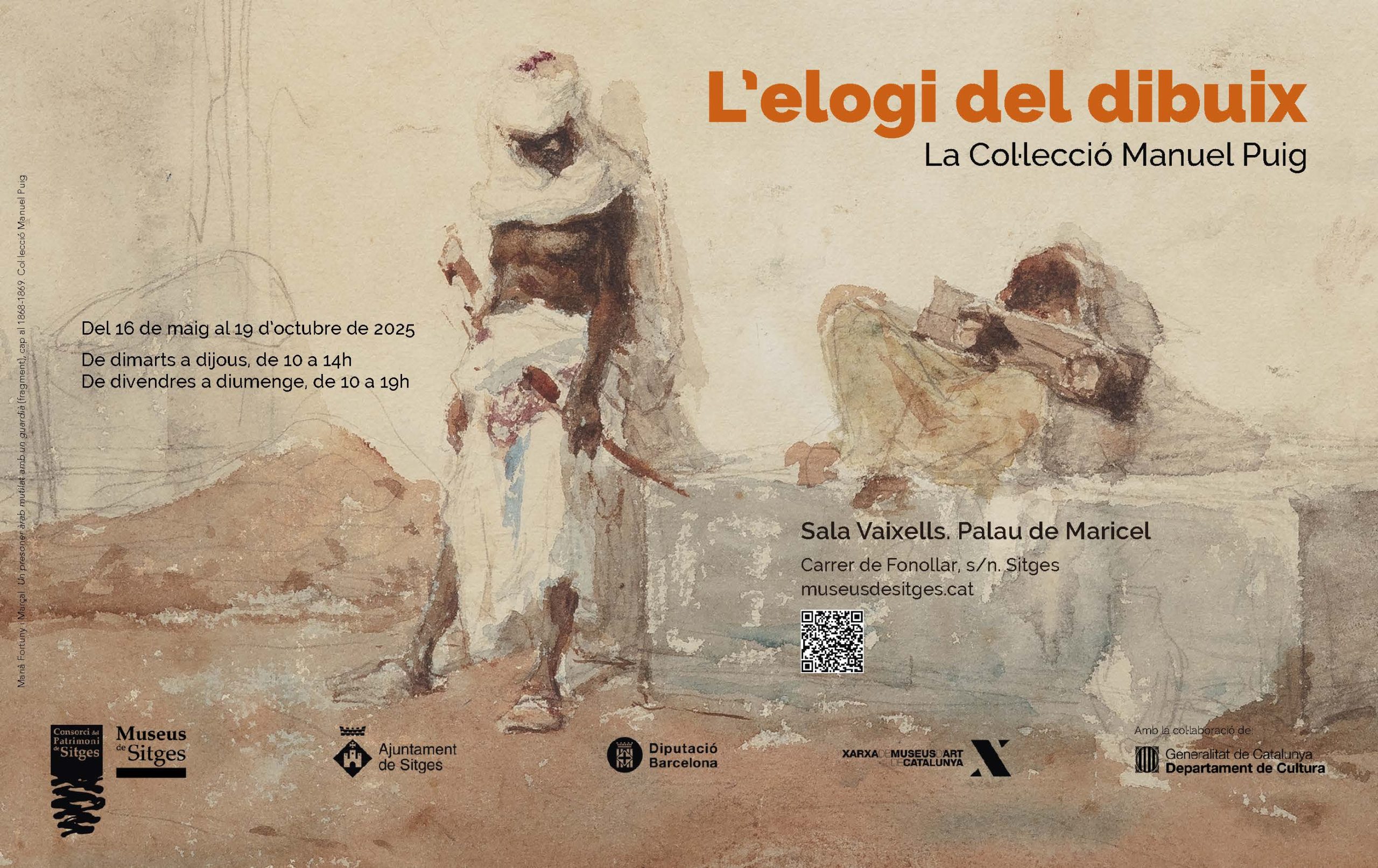 ‘L’elogi del dibuix. La col·lecció Manuel Puig’ als Museus de Sitges