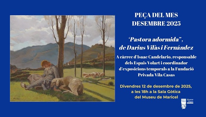 Una ‘Pastora adormida’ de Darius Vilàs a la Peça del Mes
