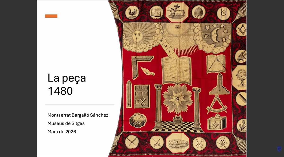 La història darrere un mocador maçònic a la Peça del Mes