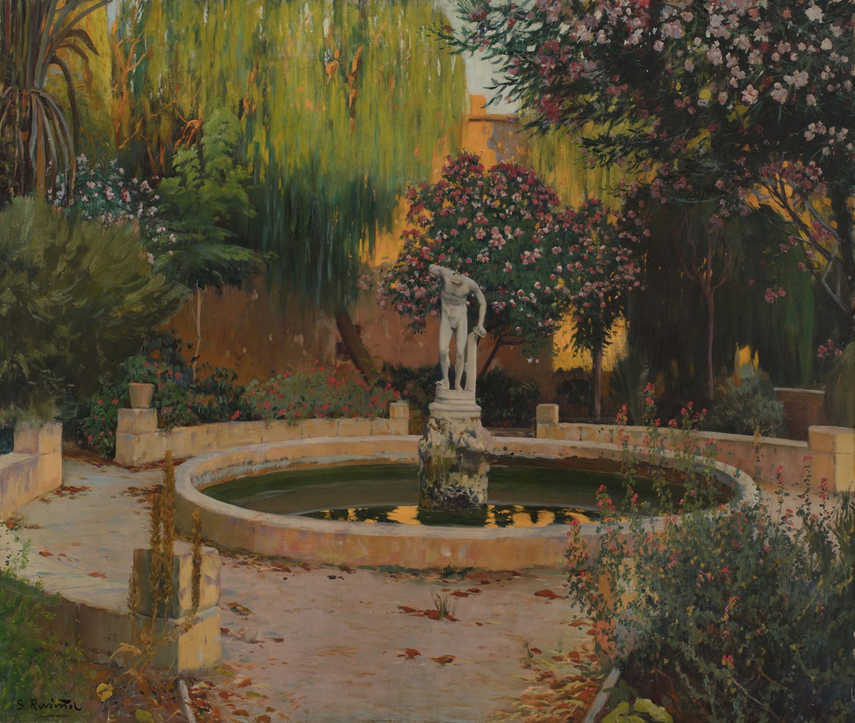 En la commemoració del 95 aniversari de la mort de Santiago Rusiñol