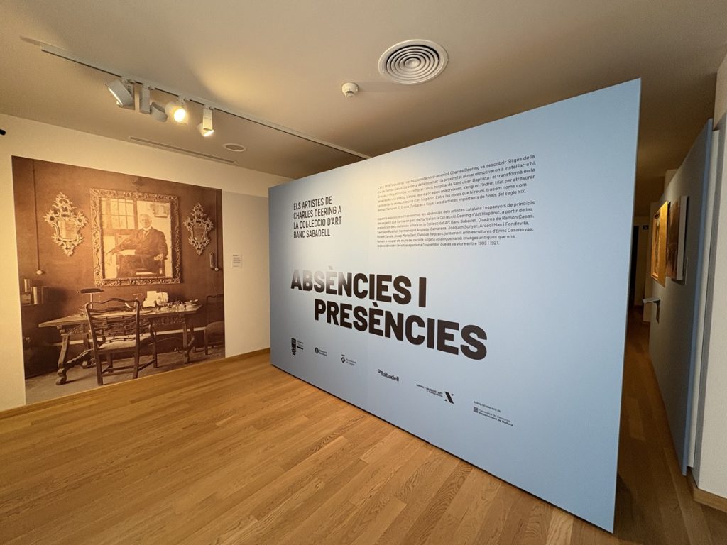 Imatge de l'exposició ‘Absències i presències. Els artistes de Charles Deering a la Col·lecció d’Art Banc Sabadell’