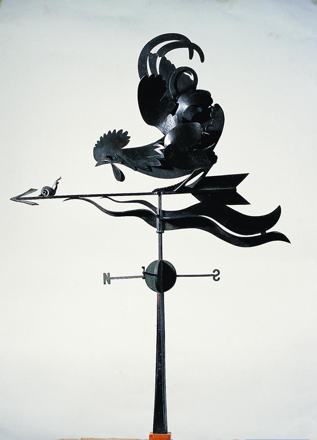 Rooster weathervane